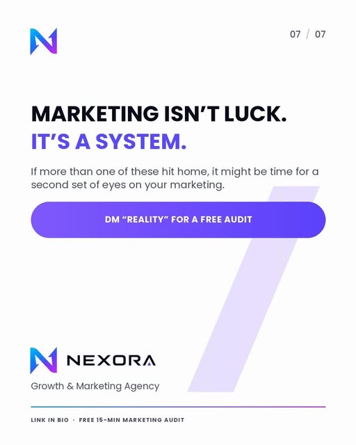 Marketing reality check slide 7 of 7